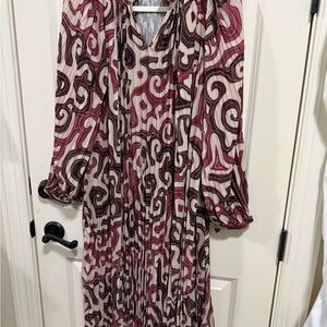 Elegant Patterned Dress